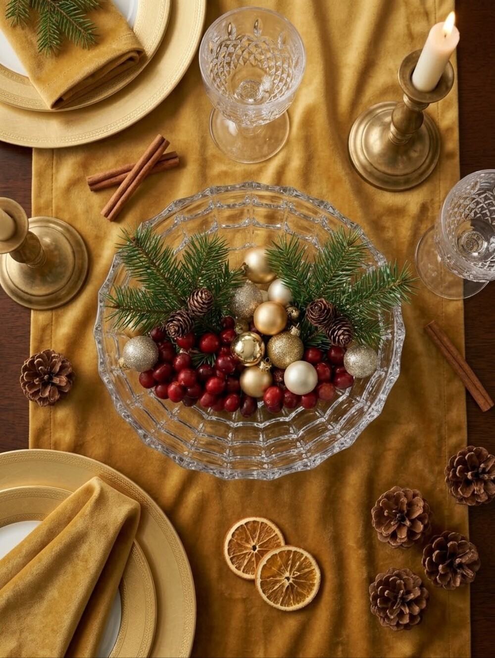 Eternal Living Crystal Salad Fruit Serving Bowl  D 8.5"× H 6"